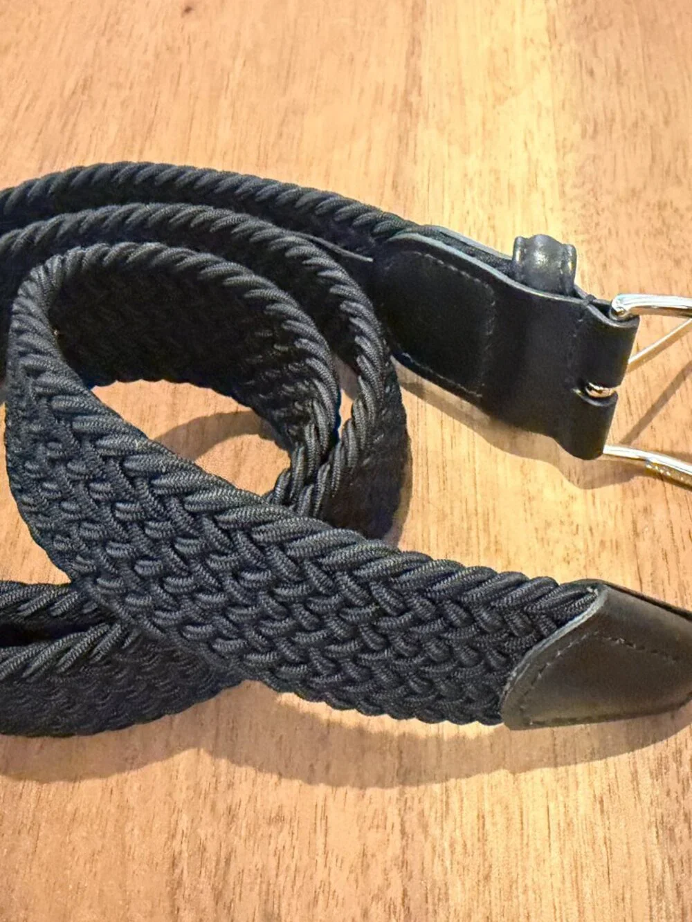 Andersons black woven